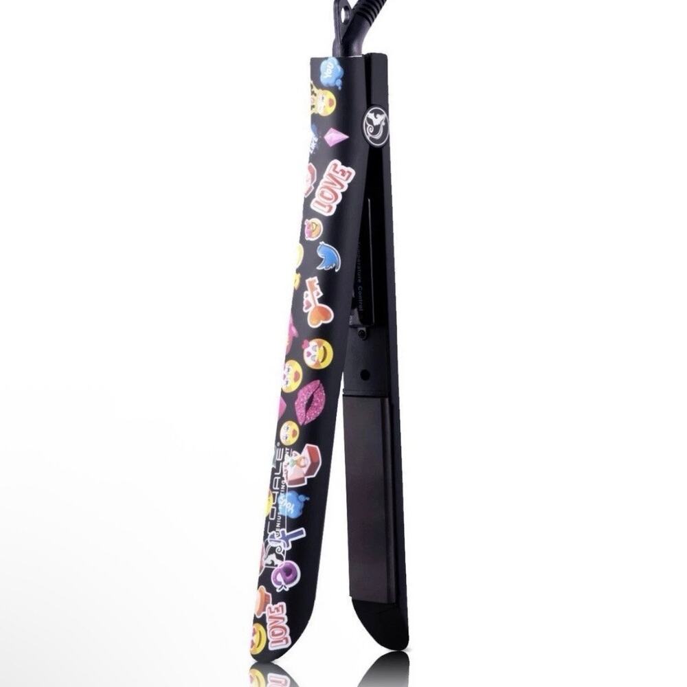 NIB Royale Limited Edition Pro Hair Straightener Styler Emoji SEALED 1.25”